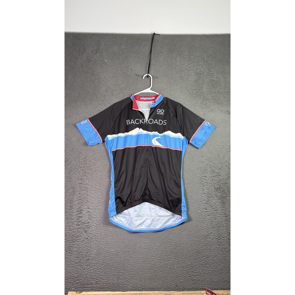 Louis‎ Garneau Backroads Go Active Cycling Jersey Large Mens Bike Shirt